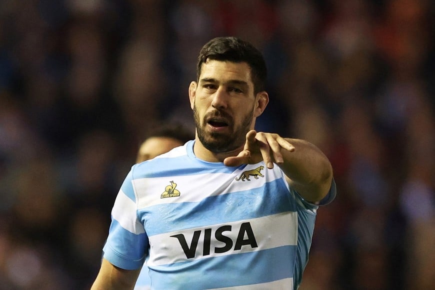 Rugby Union - Autumn Internationals - Scotland v Argentina - Murrayfield Stadium, Edinburgh, Scotland, Britain - November 16, 2025
Argentina's Guido Petti reacts REUTERS/Scott Heppell