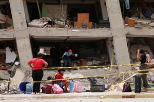 Trabajos en La Guaira, este 9 de julio. Reuters.