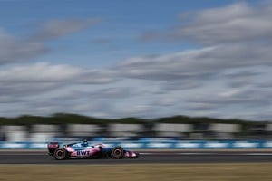 Franco Colapinto en el Gran Premio de Gran Bretaña. Reuters.