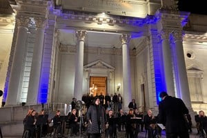 La música como identidad: el Programa Intercomunal de Bandas Civiles Comunitarias presentó una versión institucional del Himno