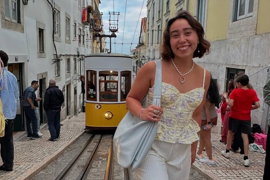 Katelyn Ohashi de vacaciones en Portugal. Foto: Instagram KO