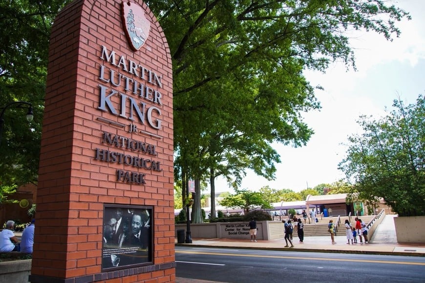 Atlanta, cuna de Martin Luther King Jr., recibió a la Selección durante el MundiaL.