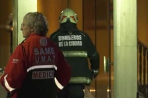 El siniestro se registró en el segundo piso de un edificio ubicado en la calle Rosario 160.