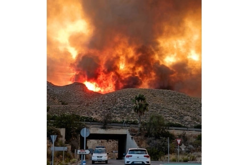 Uno de los focos se desarrolla en el municipio de Lubrín, en la provincia de Almería