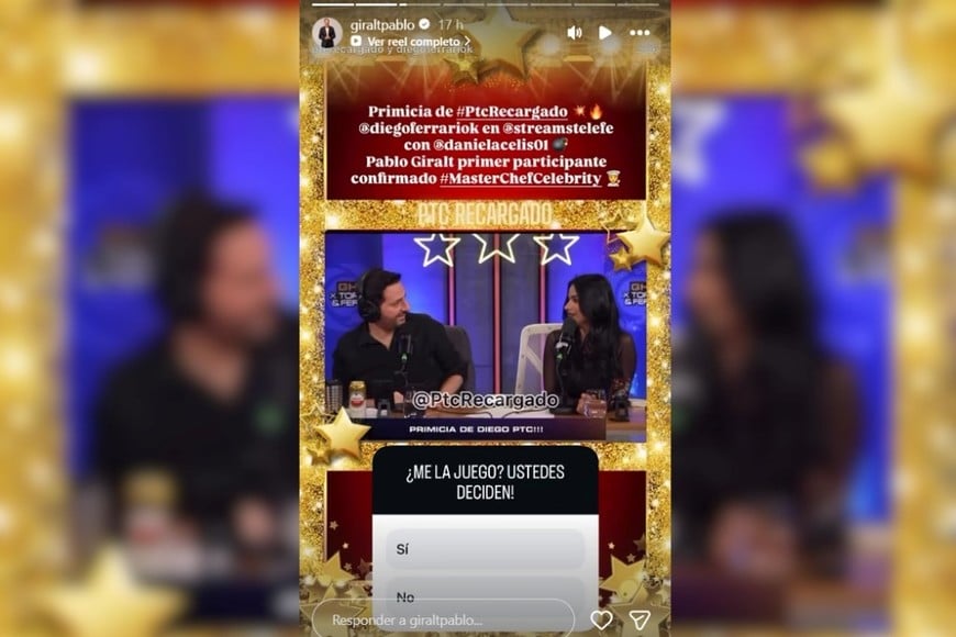 La reacción del relator en redes.