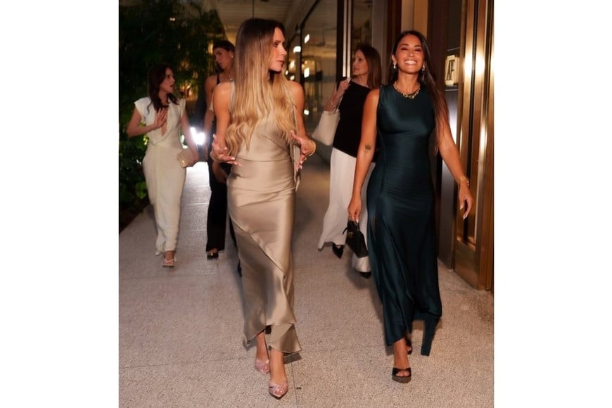 Antonela Roccuzzo Victoria Beckham