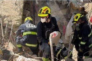 La brigada USAR de Santa Fe culminó una intensa misión de rescate en Venezuela. Foto: GSF