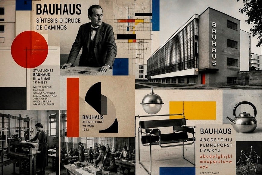 "El objetivo final de toda actividad plástica es la construcción", Walter Gropius. Manifiesto de la Bauhaus, 1919.