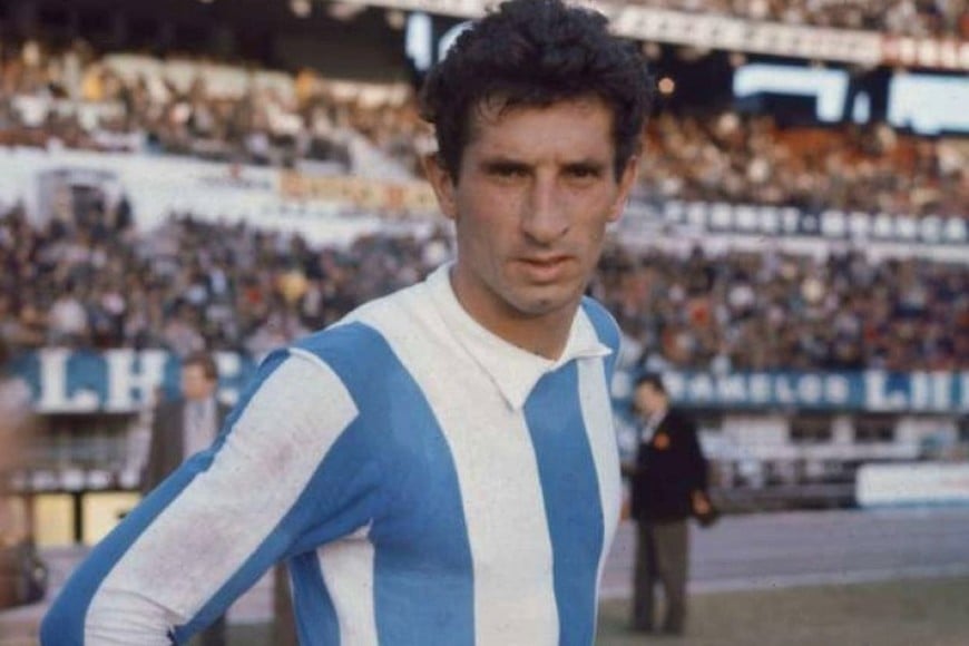 Antonio Rattín con la camiseta albiceleste.