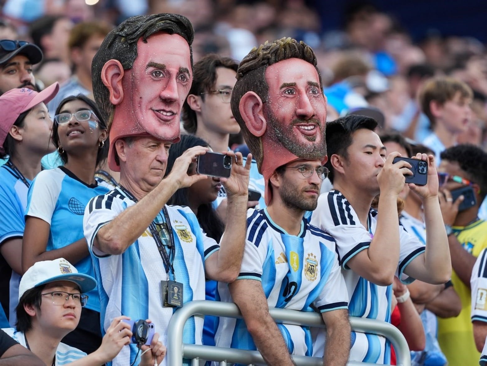 Locura Argentina en Kansas. Foto: Fernando Nicola