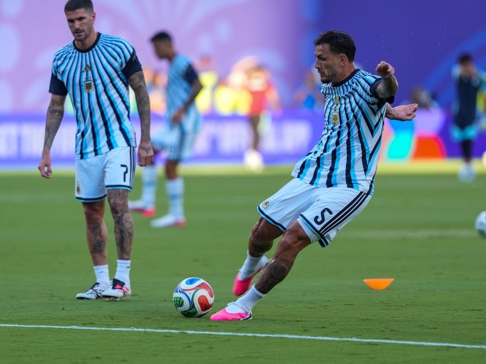 Paredes, figura ante Egipto. Foto: Fernando Nicola