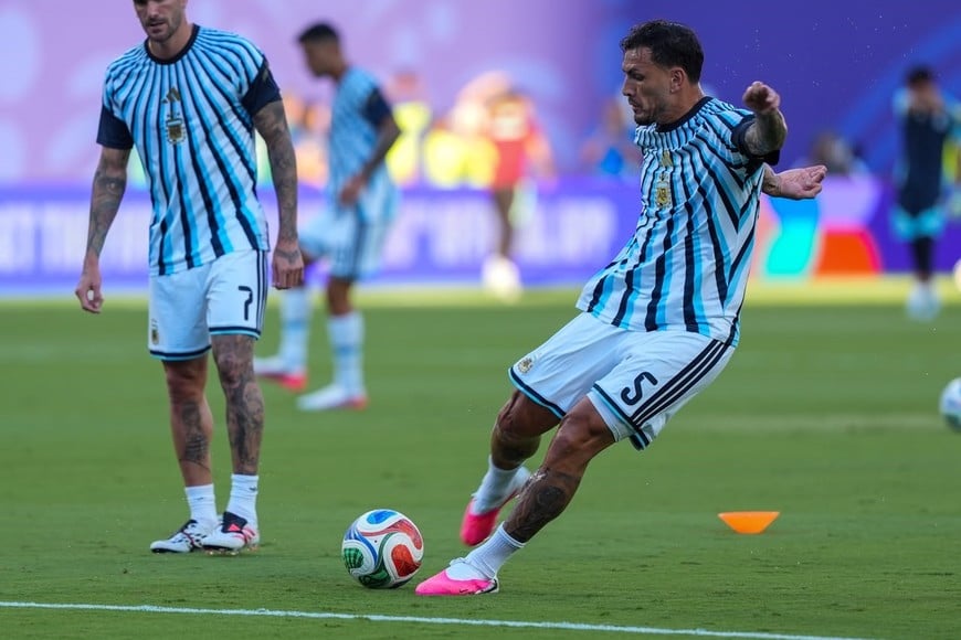 Paredes, figura ante Egipto. Foto: Fernando Nicola