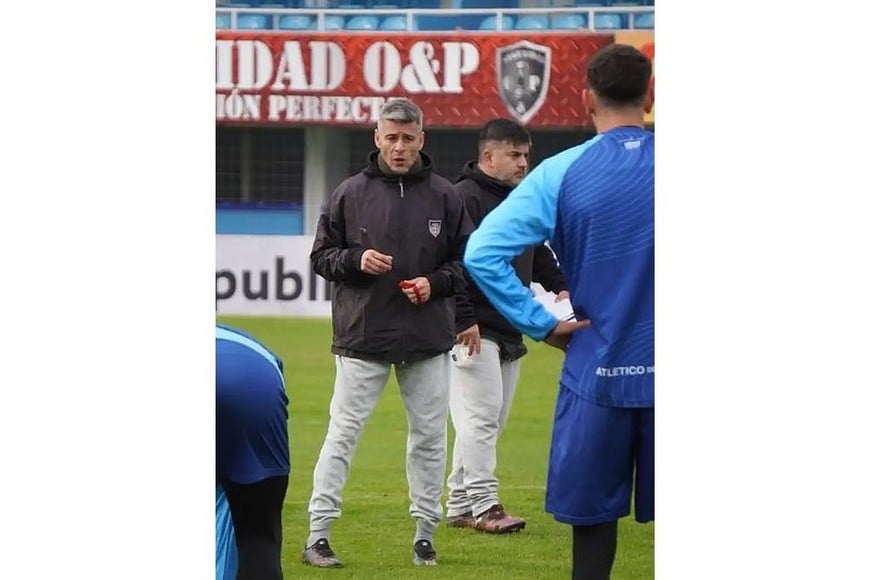 Iván Juárez, ex DT de Atlético Rafaela.