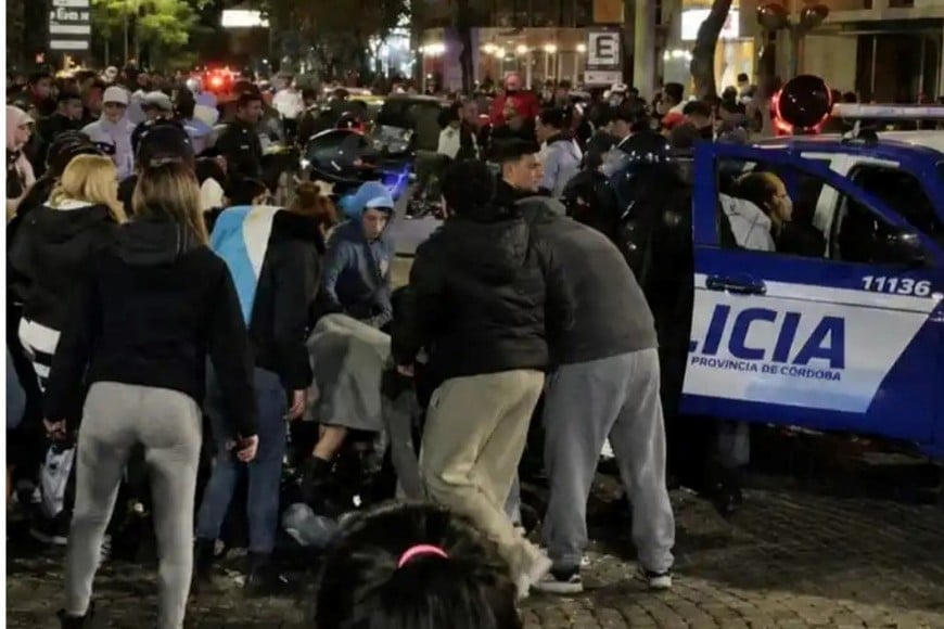 Libertador Norte y el bulevar 25 de Mayo, lugar del crimen en San Francisco