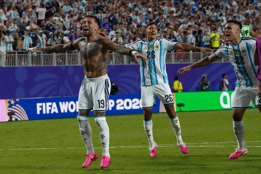 Argentina ganó otra vez y está en las semifinales. Foto: Fernando Nicola