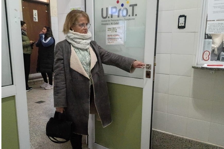 Gabriela Varalda recibió tres trasplantes renales en su vida.
