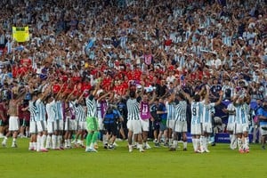 Argentina ganó otra vez y está en las semifinales. Foto: Fernando Nicola