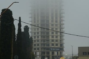 Santa Fe amaneció cubierta por una intensa niebla. Créditos: Guillermo Di Salvatore