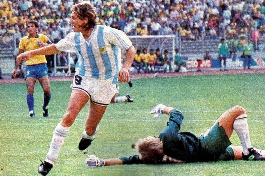 Claudio Caniggia marcó el último triunfo argentino ante un campeón del mundo en los 90 minutos.