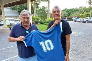 El Litoral y Zelada. Uno de los ocho (8) campeones que aportó la provincia de Santa Fe a la Selección Argentina que ganó el título con Maradona en el Mundial de México '86 en el Estadio Azteca. Pasaron 36 años ya. Foto: El Litoral