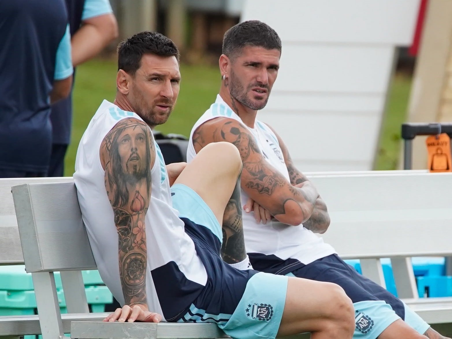 Messi y De Paul