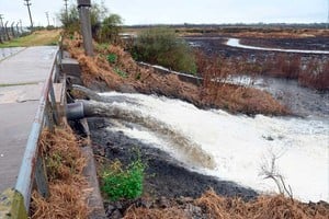 Las estaciones de bombeo están ubicadas a la vera de la circunvalación oeste.