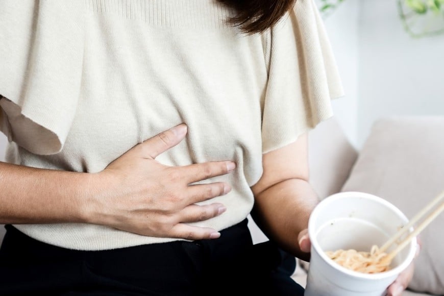 El ardor que aparece después de comer