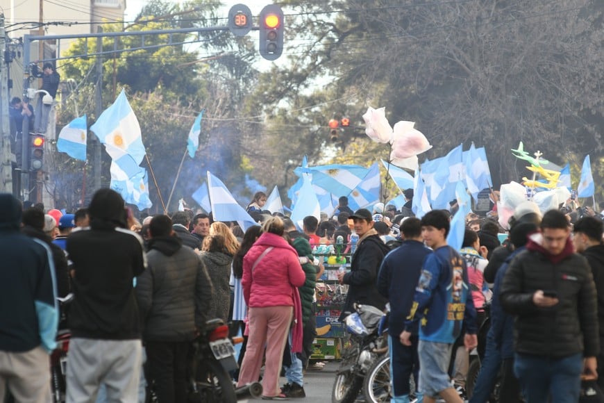 El epicentro es bulevar y Rivadavia. Manuel Fabatía.