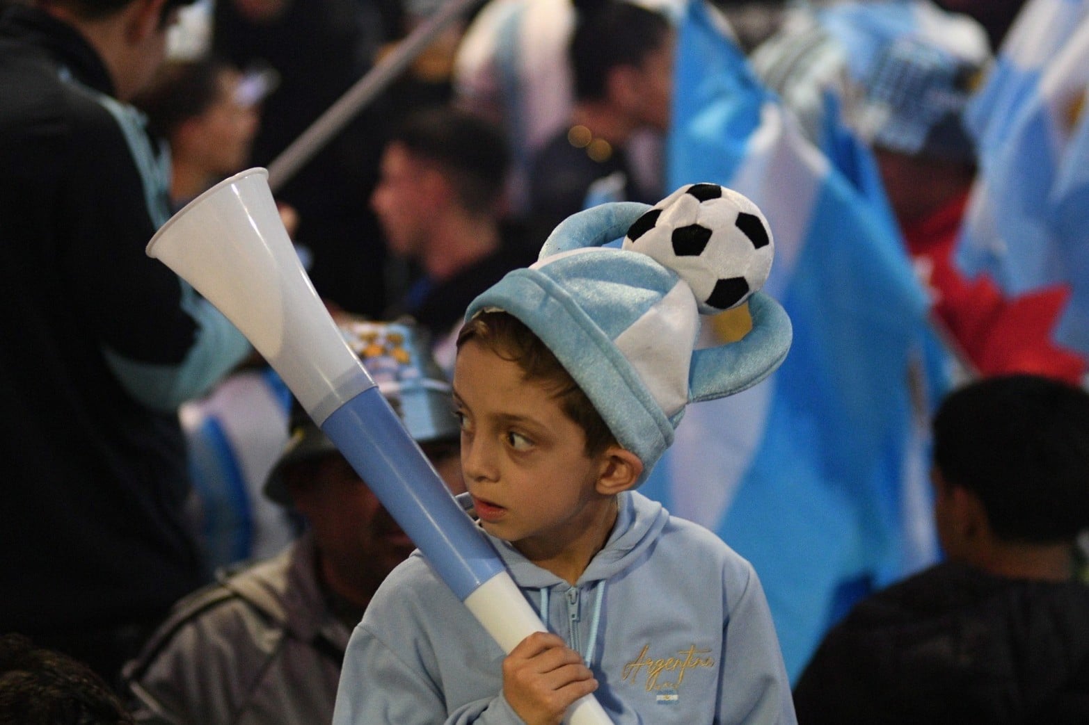 Santa Fe se tiño de celeste y blanco tras el triunfo de la Selección Argentina.