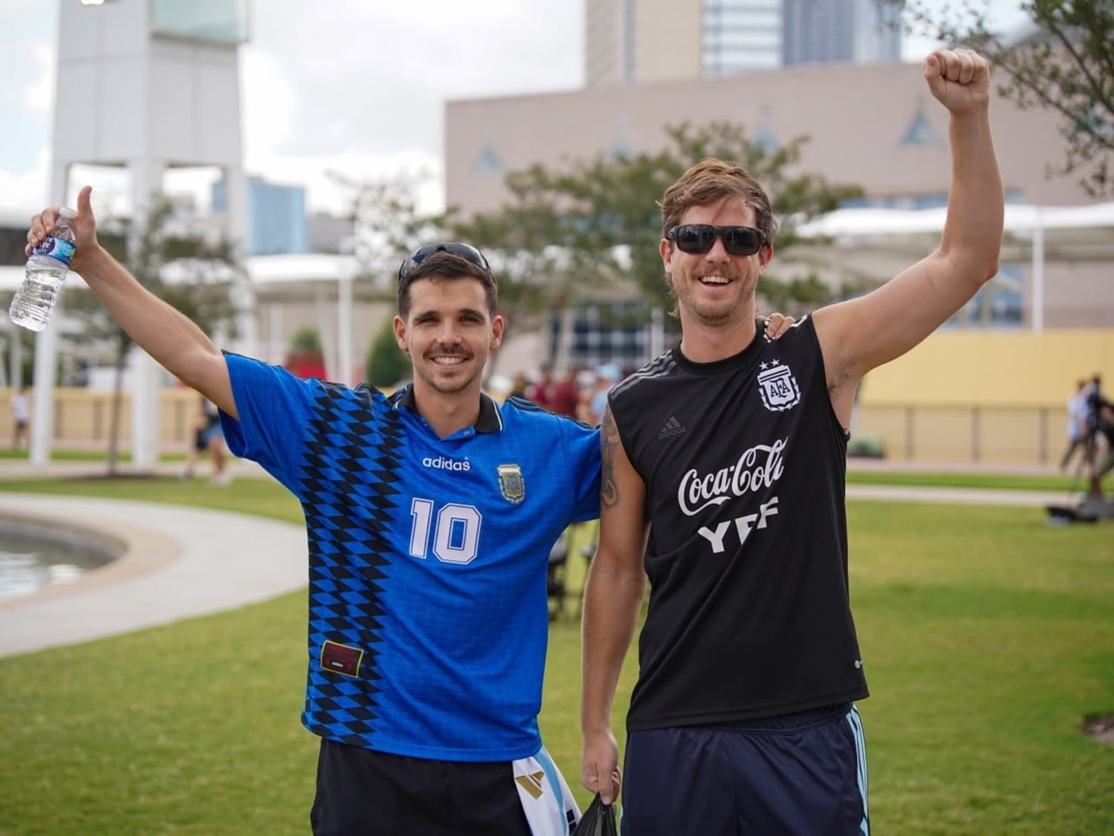 Previa Argentina-Inglaterra en Atlanta.