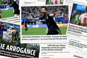 Desde distintos puntos de vista, la prensa mundial cubrió la clasificación del seleccionado argentino.