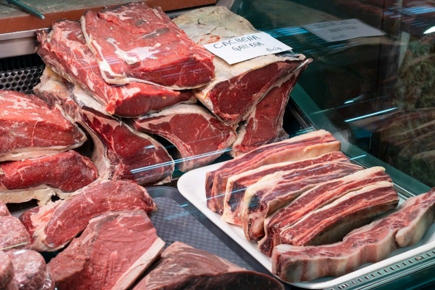 La carne vacuna desacelera sus aumentos durante junio.