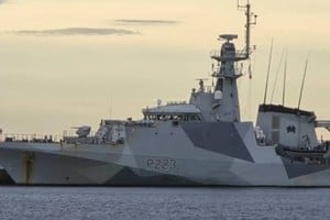 El HMS Medway. Foto: NA