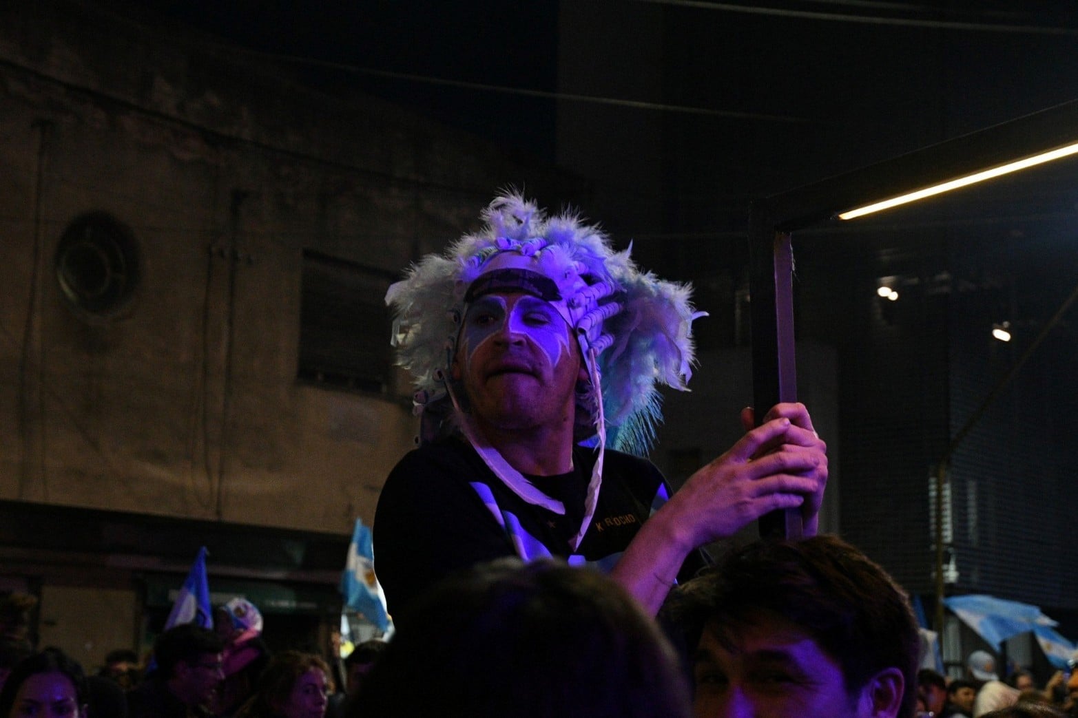Santa Fe se tiño de celeste y blanco tras el triunfo de la Selección Argentina.