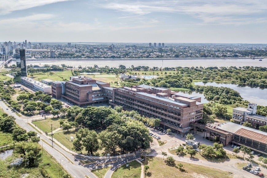 Postal aérea de Ciudad Universitaria de la UNL. Foto: Archivo