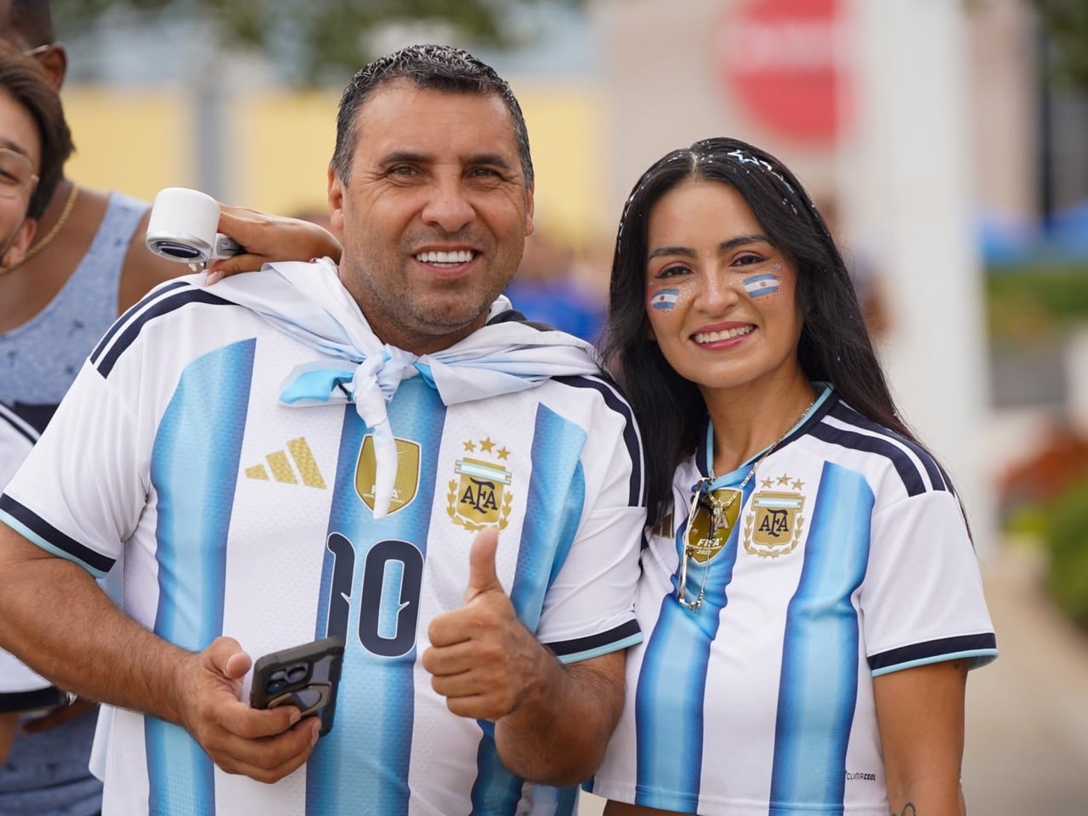 Previa Argentina-Inglaterra en Atlanta.