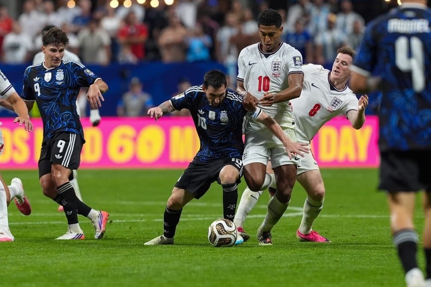 Argentina y una victoria épica contra Inglaterra. Foto: Fernando Nicola