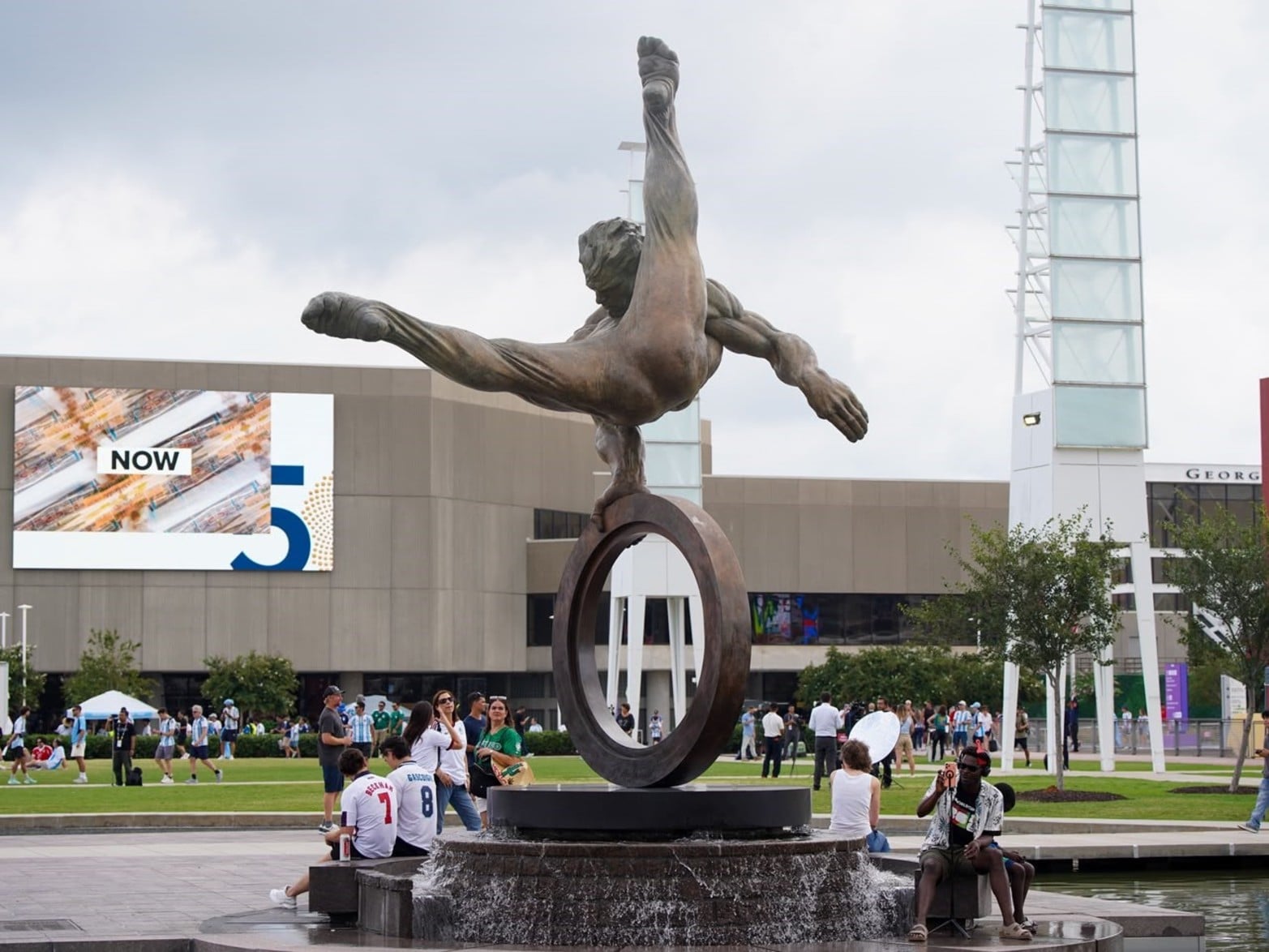 Previa Argentina-Inglaterra en Atlanta.