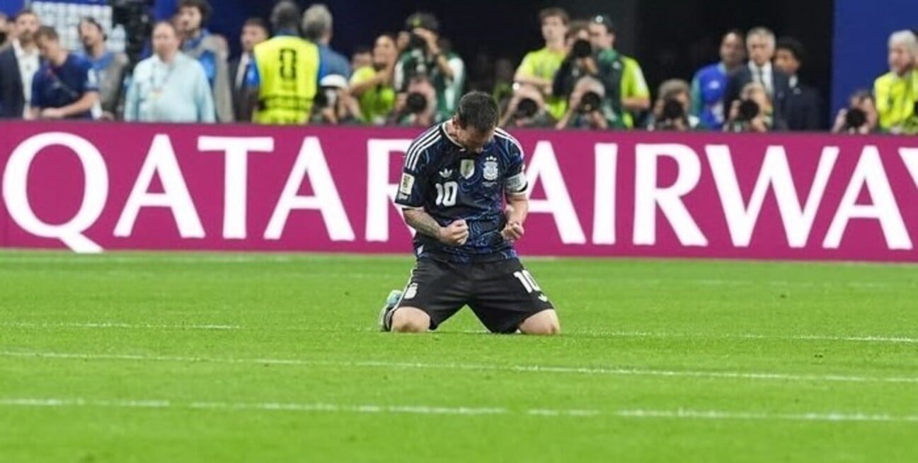 Argentina y una victoria épica contra Inglaterra. Foto: Fernando Nicola