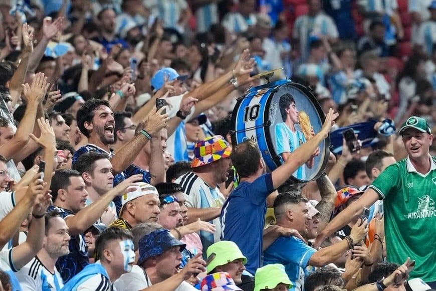 Argentina y una victoria épica contra Inglaterra. Foto: Fernando Nicola
