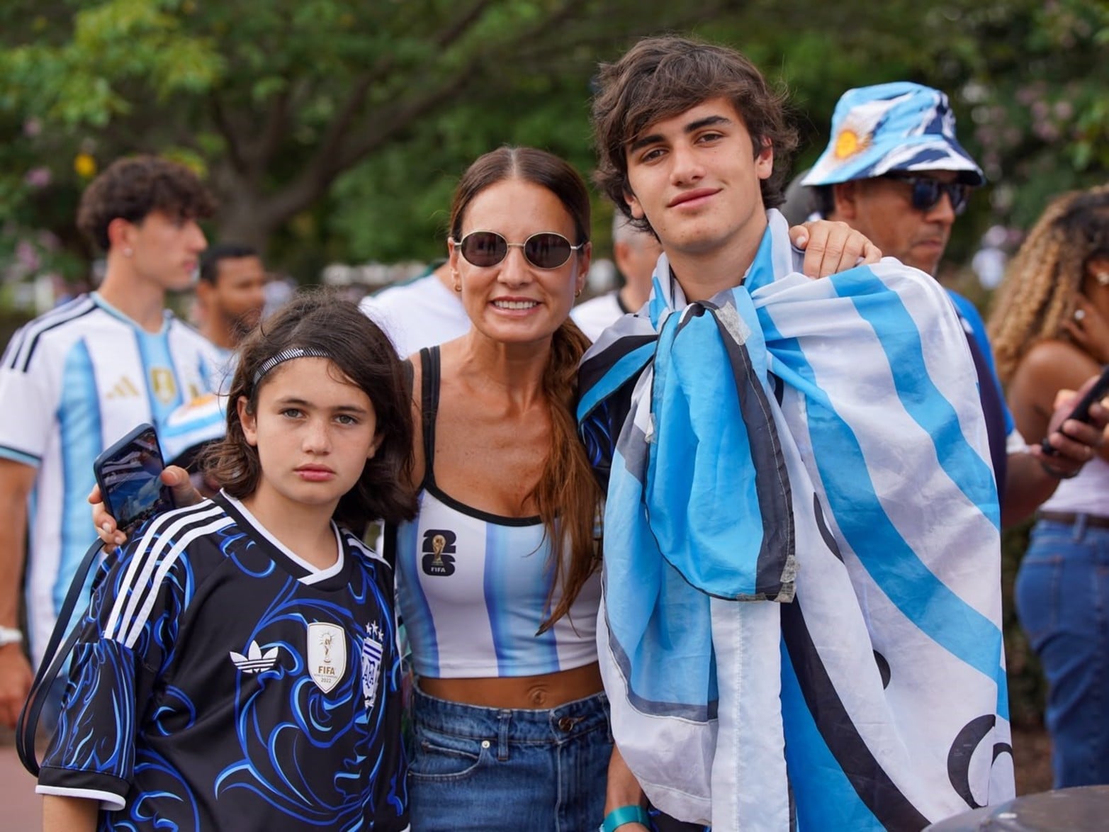 Previa Argentina-Inglaterra en Atlanta.