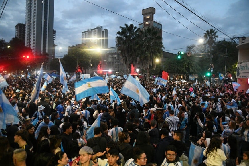 Las tareas alcanzaron los principales puntos de concentración de vecinos. Crédito: Manuel Fabatía.