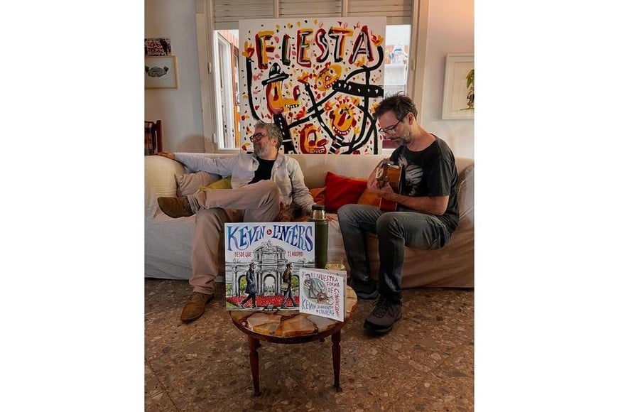Kevin Johansen y Liniers. Foto: Gentileza producción