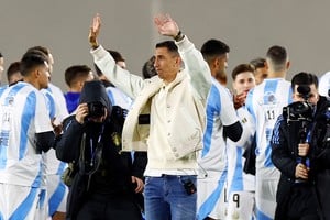 Di María se retiró de la Selección Argentina en julio de 2024, tras disputar la final de la Copa América.