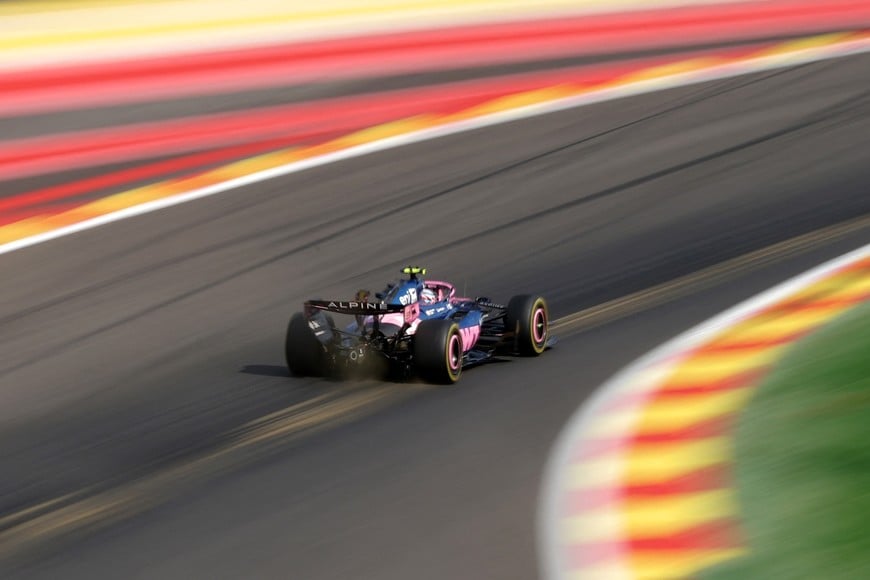 Formula One F1 - Belgian Grand Prix - Circuit de Spa-Francorchamps, Stavelot, Belgium - July 17, 2026
Alpine's Franco Colapinto during practice REUTERS/Christian Hartmann