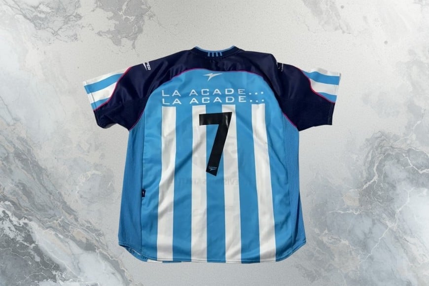 La 7 del Racing campeón del 2001