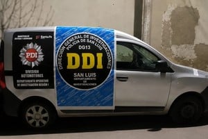 El utilitario secuestrado fue recuperado por sus dueños y traído a Santa Fe esta semana. Foto: Prensa PDI