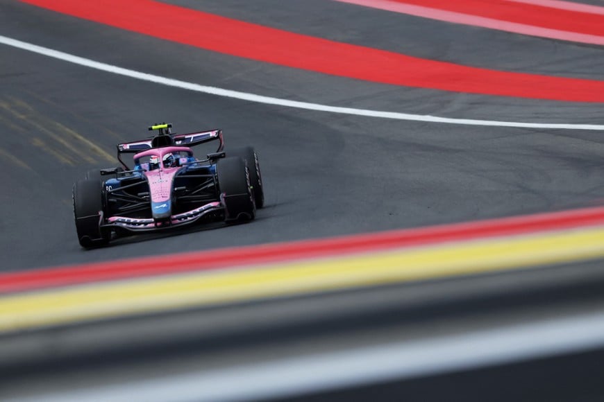 Formula One F1 - Belgian Grand Prix - Circuit de Spa-Francorchamps, Stavelot, Belgium - July 17, 2026
Alpine's Franco Colapinto during practice REUTERS/Christian Hartmann