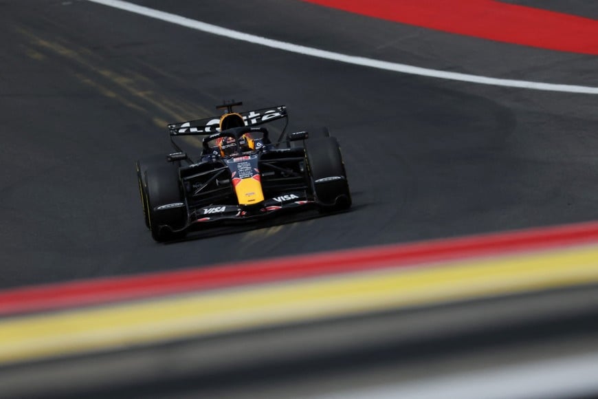 Formula One F1 - Belgian Grand Prix - Circuit de Spa-Francorchamps, Stavelot, Belgium - July 17, 2026
Red Bull's Max Verstappen during practice REUTERS/Christian Hartmann