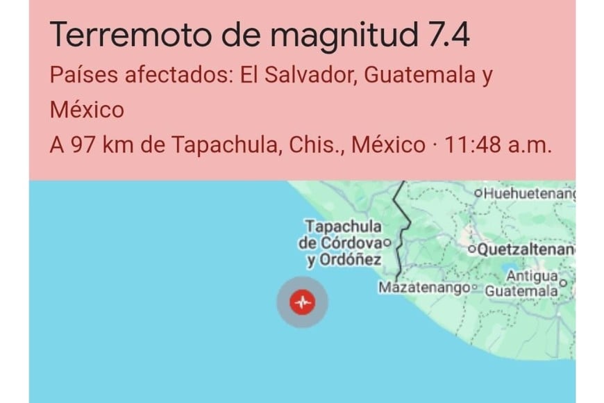 Las autoridades activaron los protocolos de monitoreo tras el evento.
